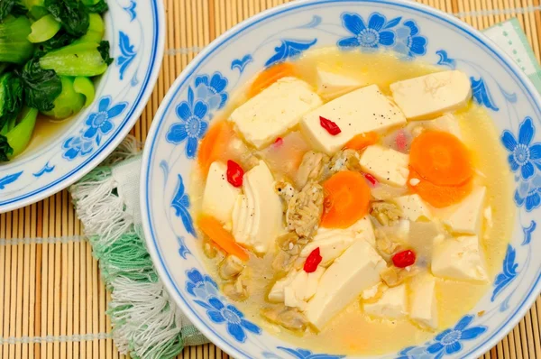 Basit vejetaryen tofu — Stok fotoğraf