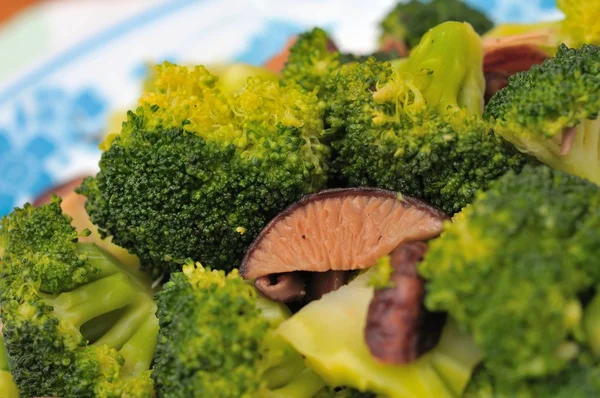 Крупный план деликатесов брокколи — стоковое фото