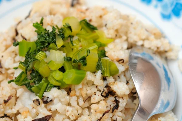 Closeup cilasız pirinç — Stok fotoğraf