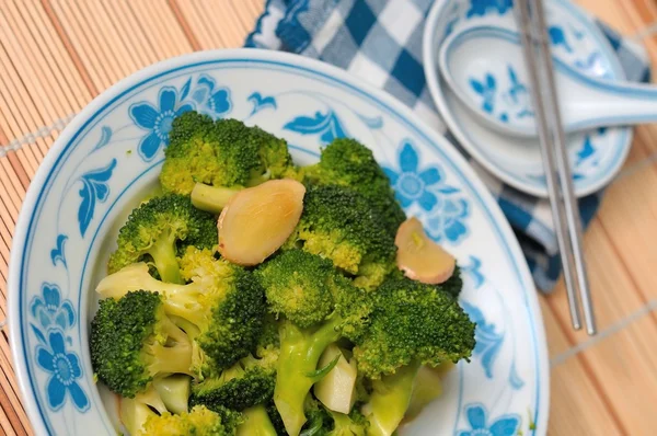 Kinesisk stil broccoli delikatess — Stockfoto