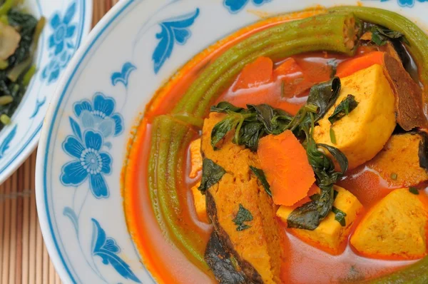 Kryddig grönsaker curry — Stockfoto