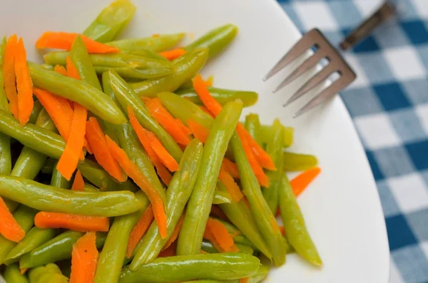 stock image Sliced long beans ingredient