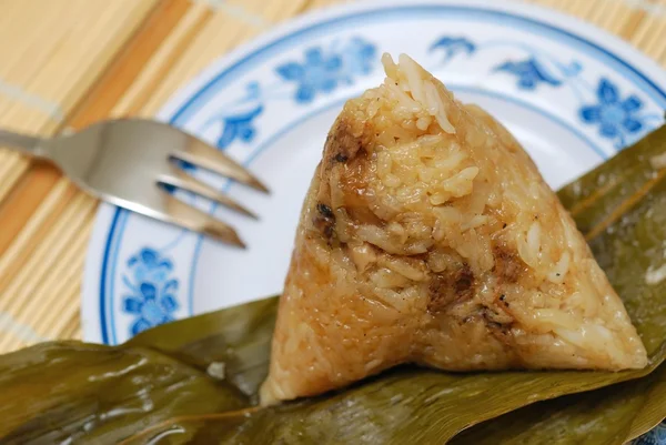Freshly steamed dumpling — Stock Photo, Image