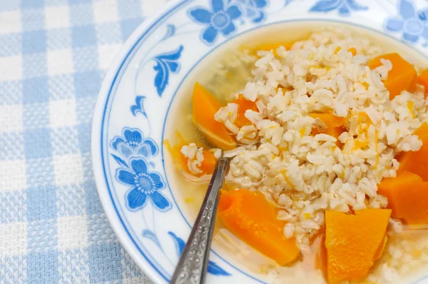 Porridge semplice e sano — Foto Stock