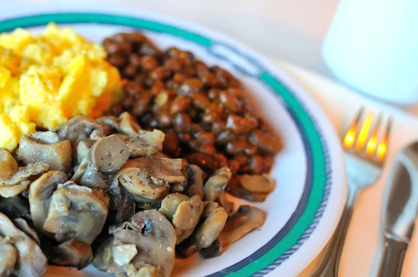 Gezonde vegetarische schotel — Stockfoto