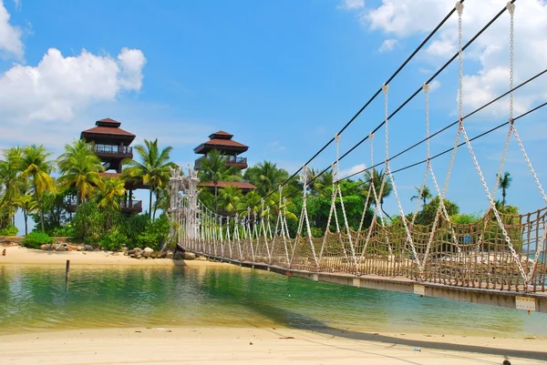 Resorts en la isla paradisíaca —  Fotos de Stock