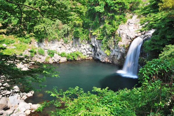 Shot of majestic waterfall — Stock Photo, Image