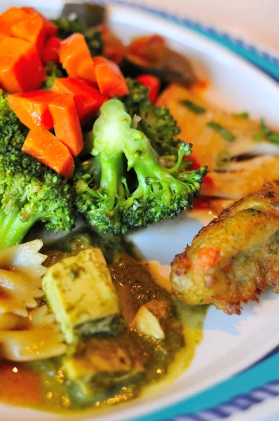 Närbild av broccoli delikatess — Stockfoto
