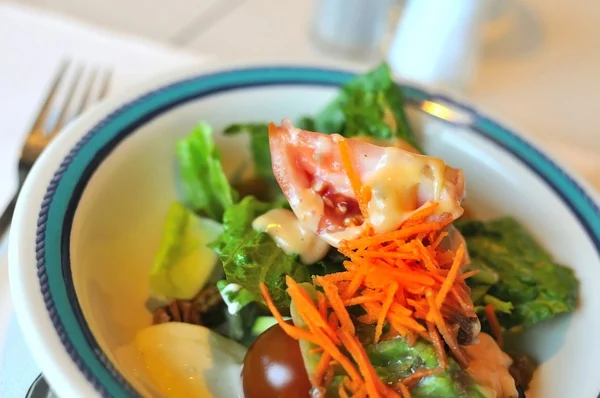 Сырой овощной салат — стоковое фото