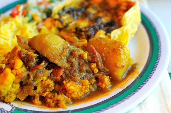 Traditionella curry rätter — Stockfoto