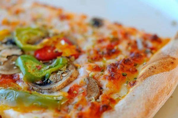 Zbliżenie pizzy — Zdjęcie stockowe