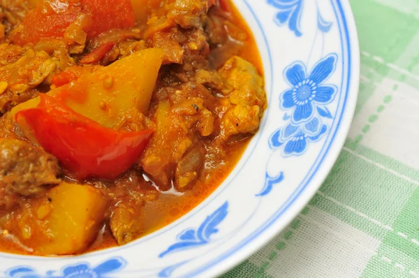 Cordero picante asiático curry —  Fotos de Stock