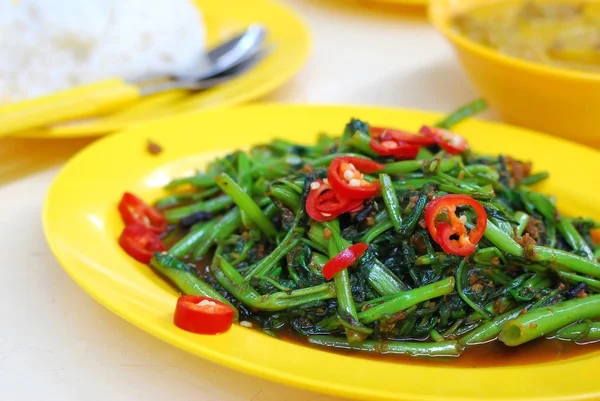 Scharfes asiatisches Gemüse — Stockfoto
