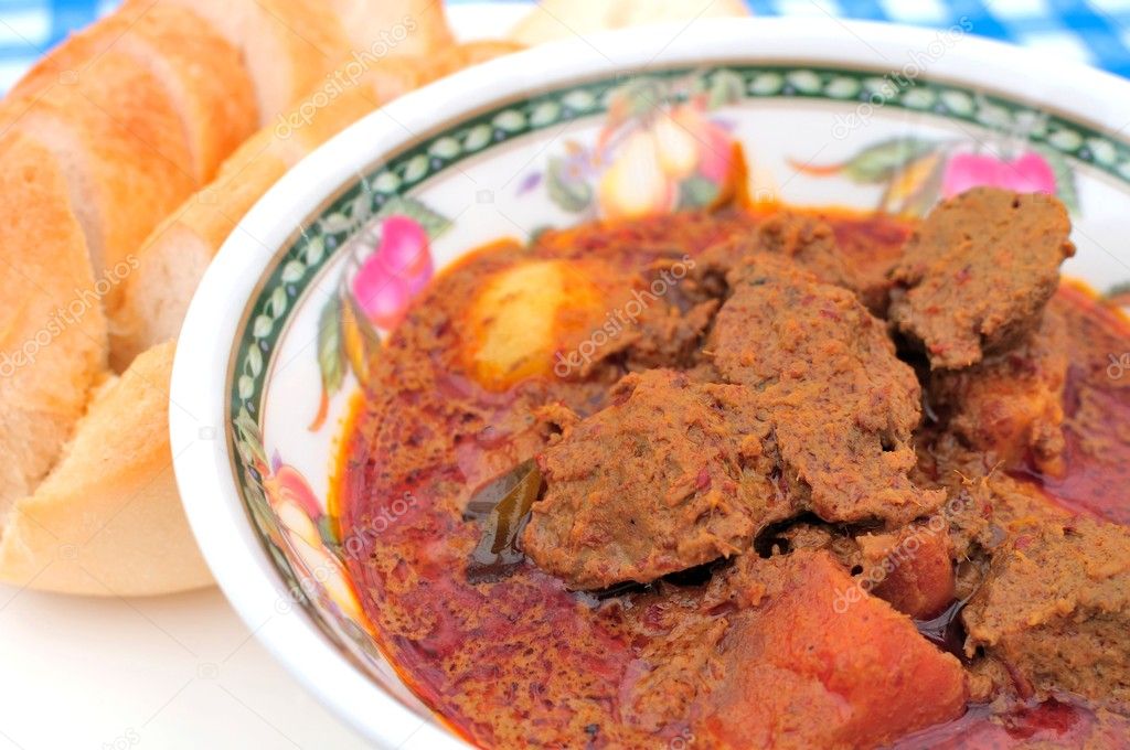 Traditional Indian curry