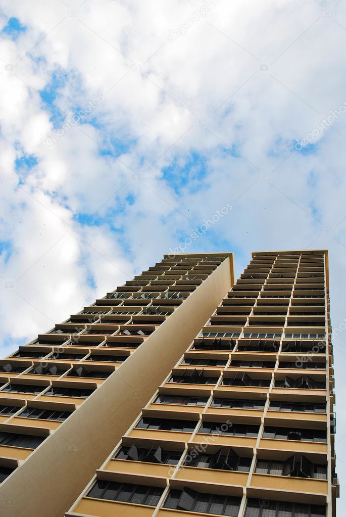Tall residential building