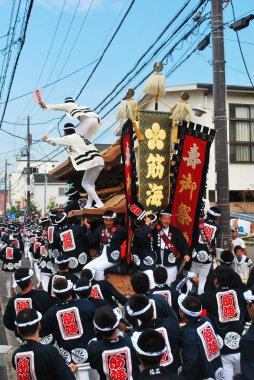 Danjiri festival clipart