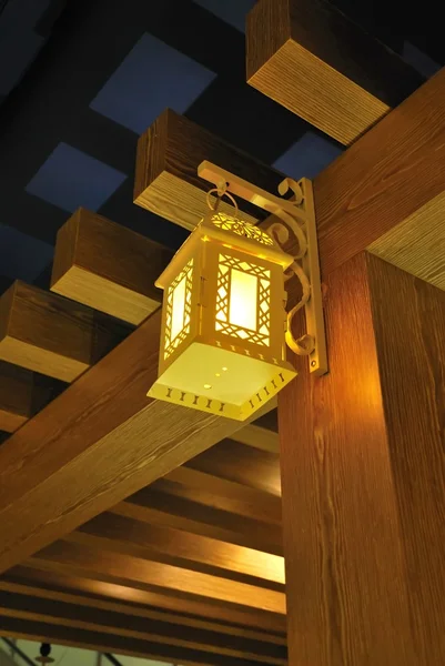 Ambiyans için dekoratif lamba — Stok fotoğraf