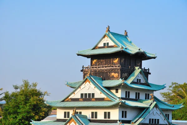 stock image External view of ancient Osaka castle