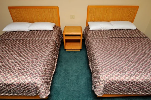 Eenvoudige generieke slaapkamer — Stockfoto