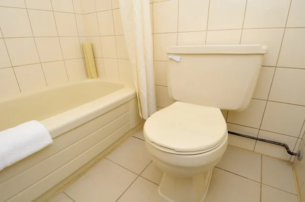 Чистый и роскошный туалет — стоковое фото