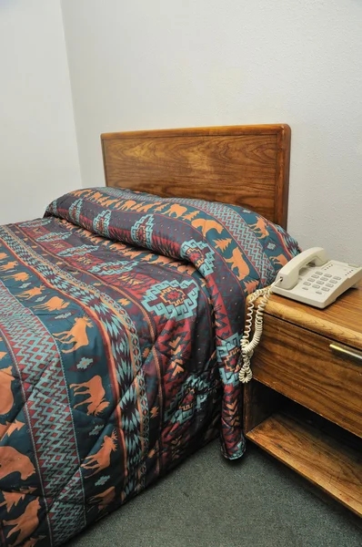 シングル ベッド 1 台 — ストック写真