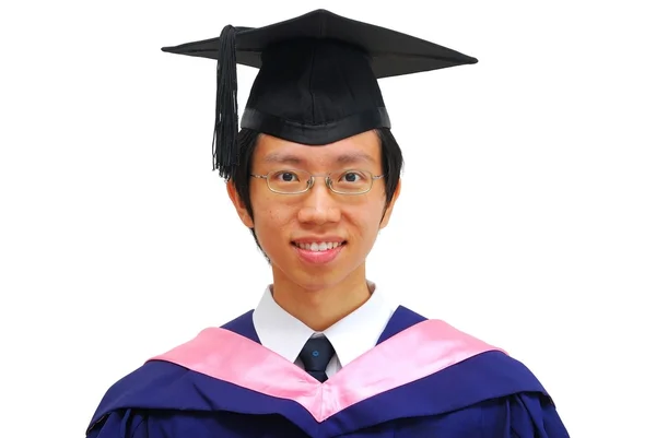 Щасливі, молоді Азіатські Студентська недавно закінчив — стокове фото