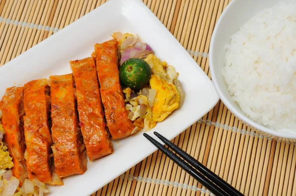 Cuisine créative du Sud-Est asiatique — Photo