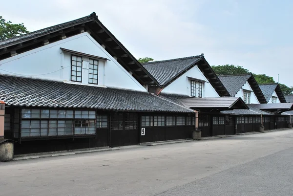 Old traditional Japanese warehouses
