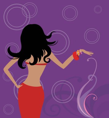 Dance purple clipart