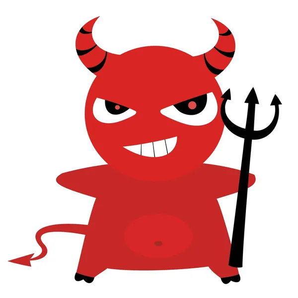 Αναιδή διάβολος — Διανυσματικό Αρχείο