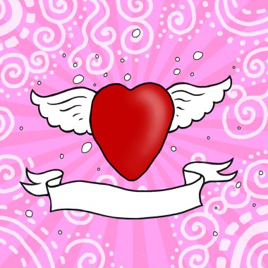 Love heart clipart