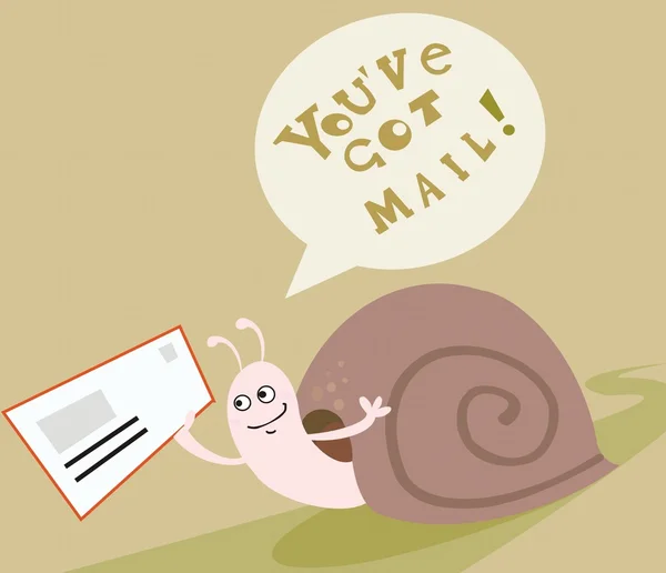 stock image Snail mail