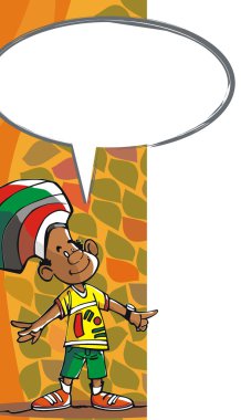 The boy brazilian clipart