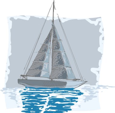 Sailboat clipart