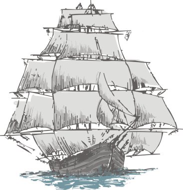 Sailboat clipart