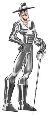 Zorro clipart