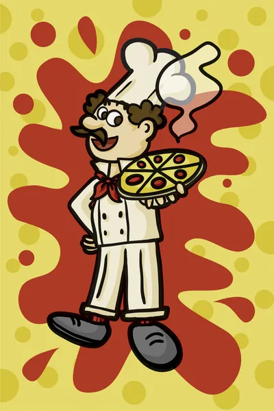 Pizzaiolo — Fotografia de Stock