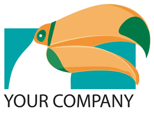 Logotipo do tucano — Fotografia de Stock