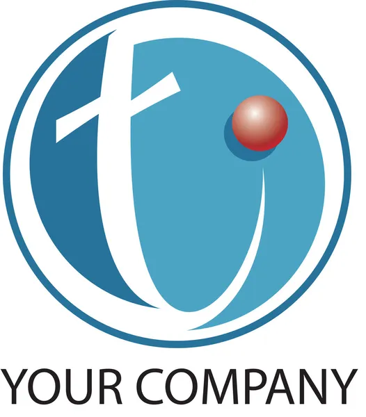 Tech логотип — стокове фото