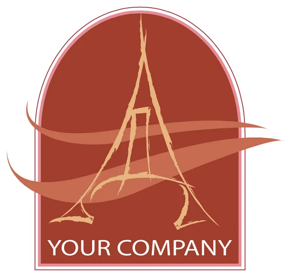 En eiffel logotyp — Stockfoto