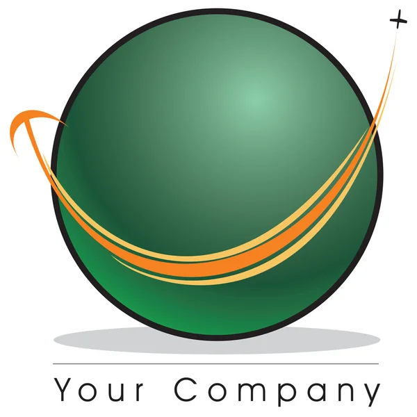 Logo del globo — Foto Stock