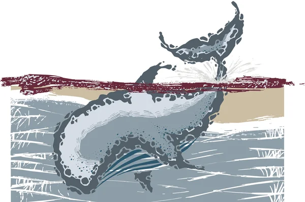 큰 고래 — 스톡 사진