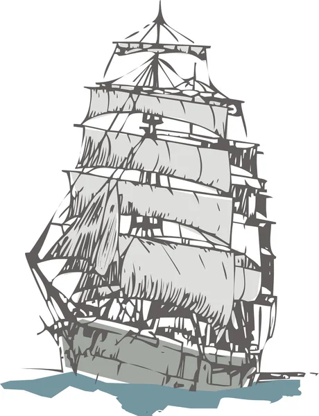 Sailboat — Stock Photo, Image