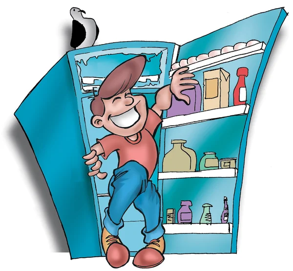 Kühlschrank02 — Stockfoto