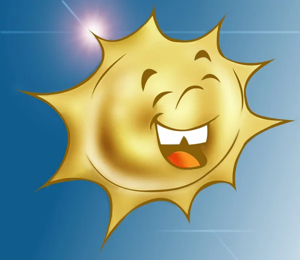행복 한 태양 2 — 스톡 사진