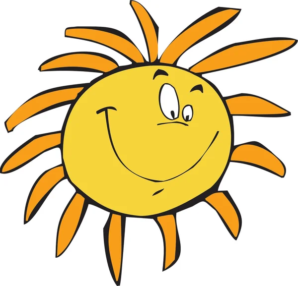 Happy sun — Stock Photo, Image