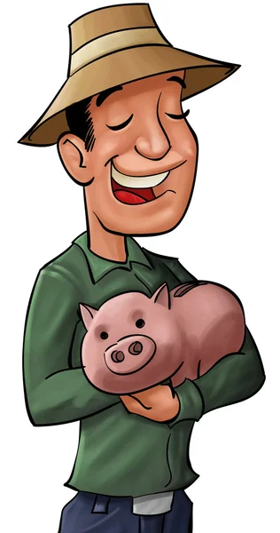 Банк свиней — стоковое фото