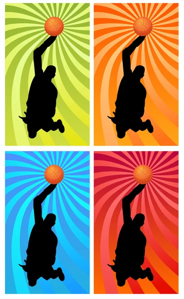 Colore pallacanestro 1 — Foto Stock