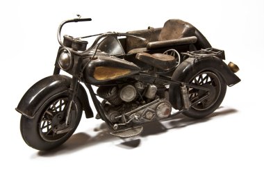 Model of an Motorbike clipart