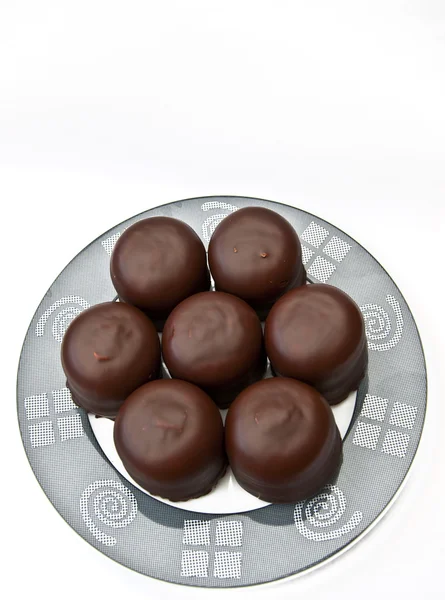 Malvaviscos de chocolate —  Fotos de Stock
